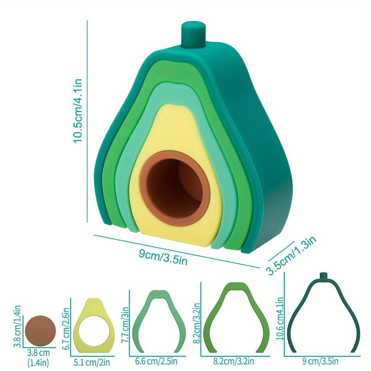 Silicone Stacking Toys