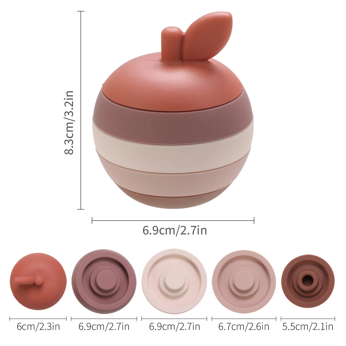 Silicone Stacking Toys