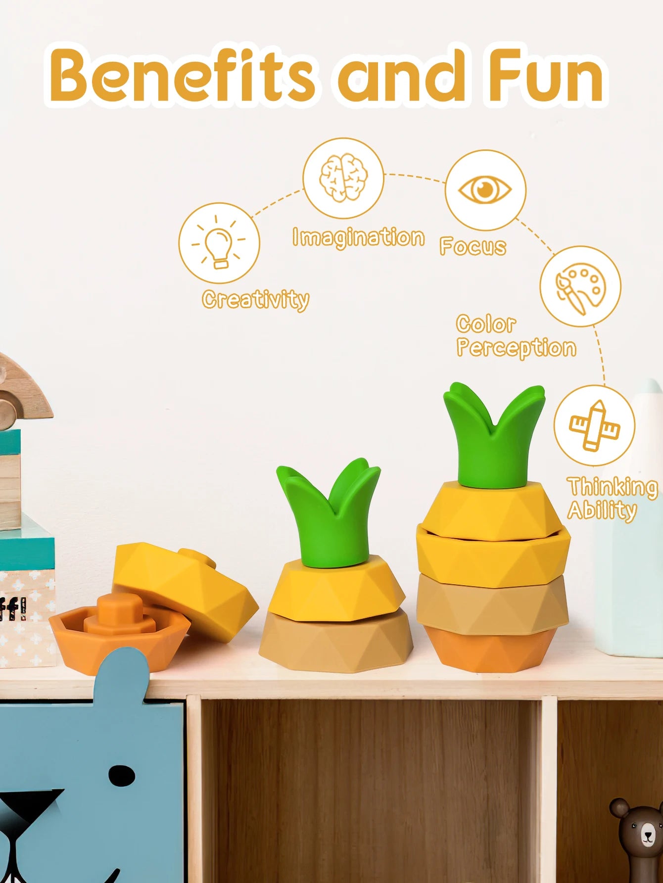 Silicone Stacking Toys