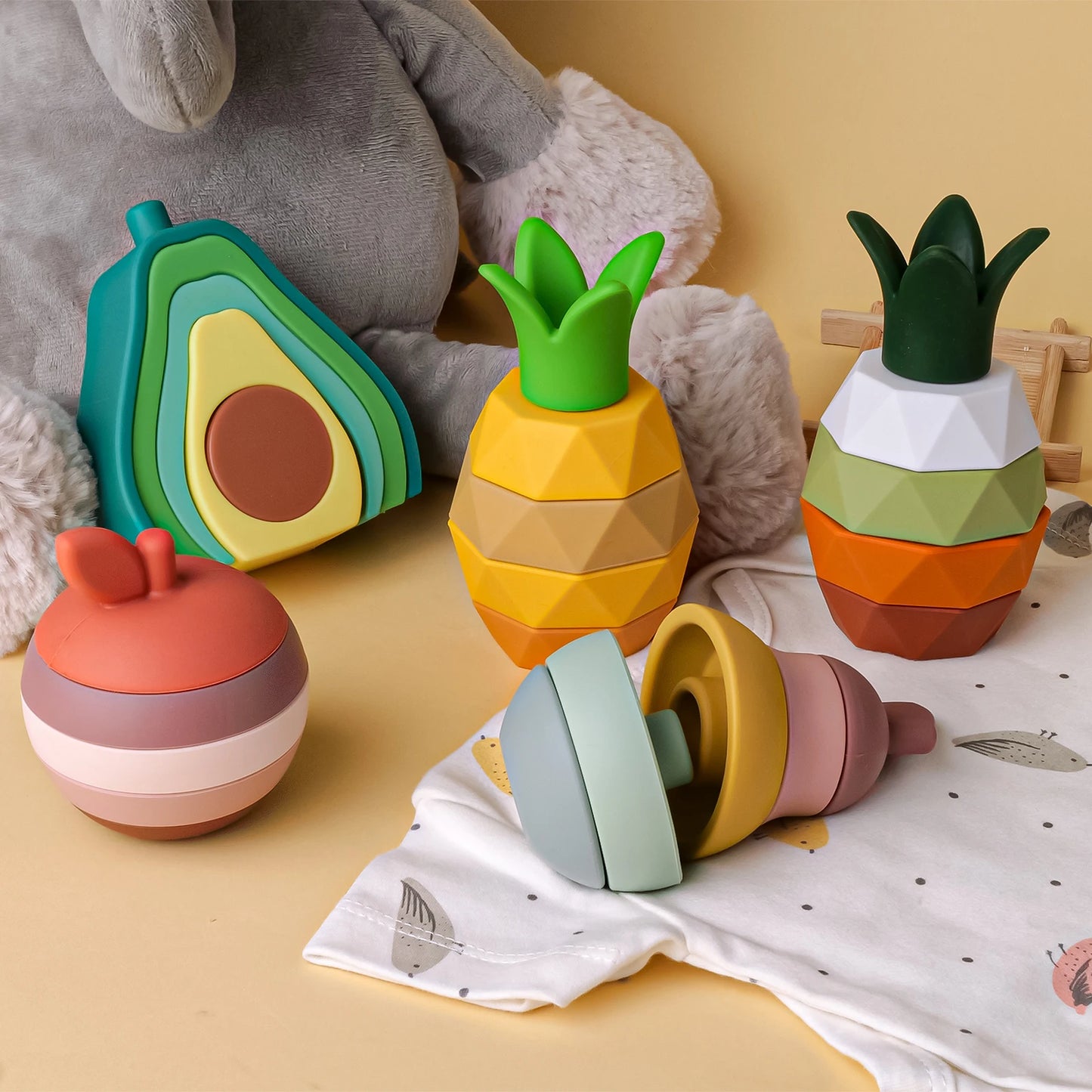 Silicone Stacking Toys