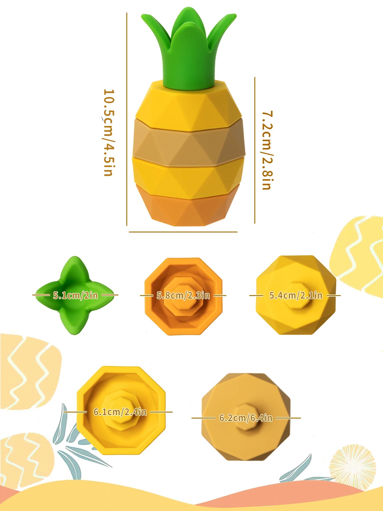 Silicone Stacking Toys