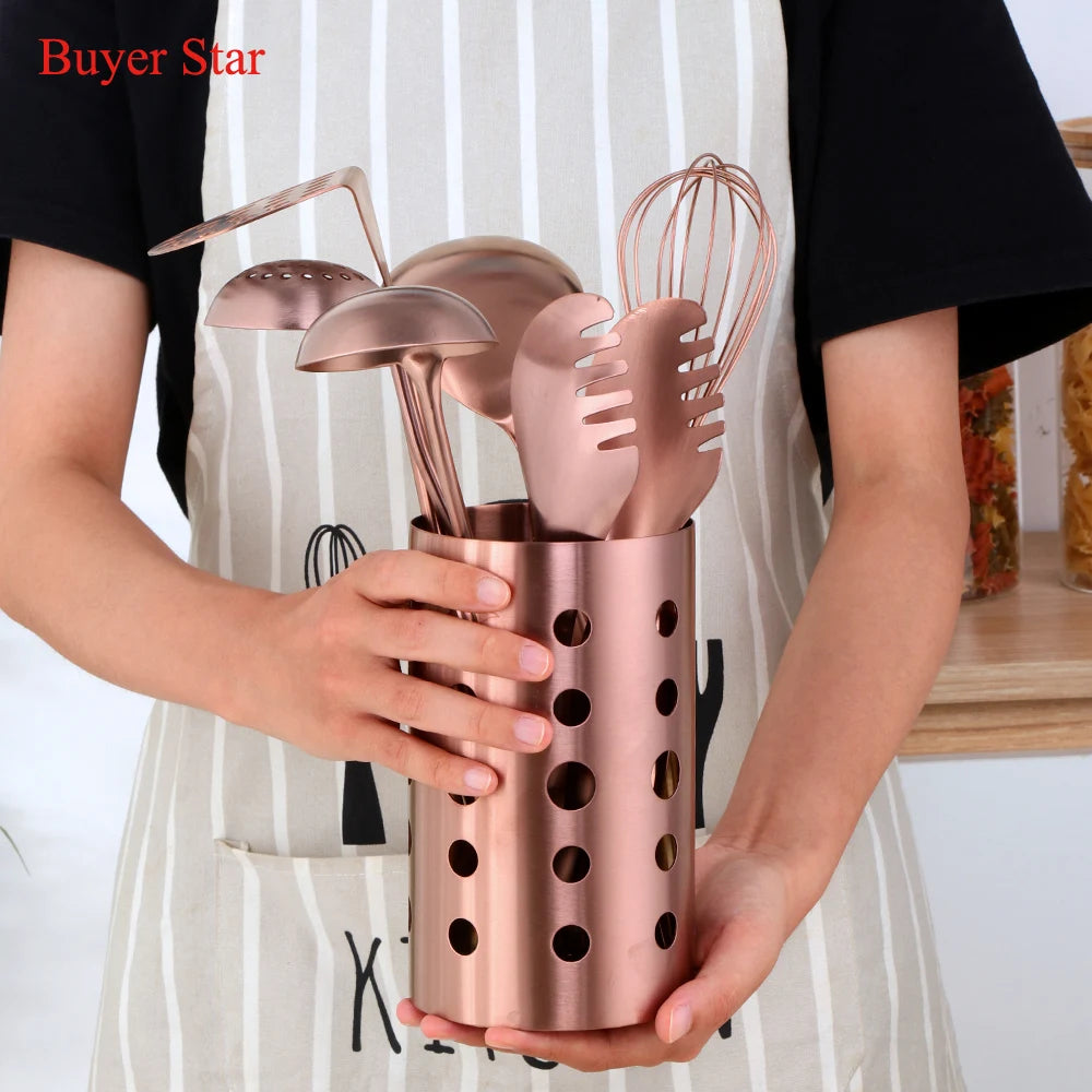 1PC Stainless Steel Kitchen Cookware Gold