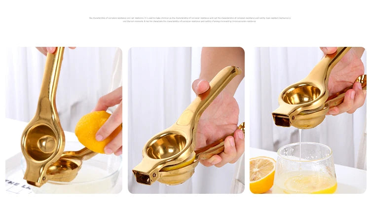 1PC Stainless steel Lemon Squeezer
