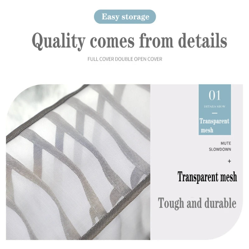 Foldable drawer home organization