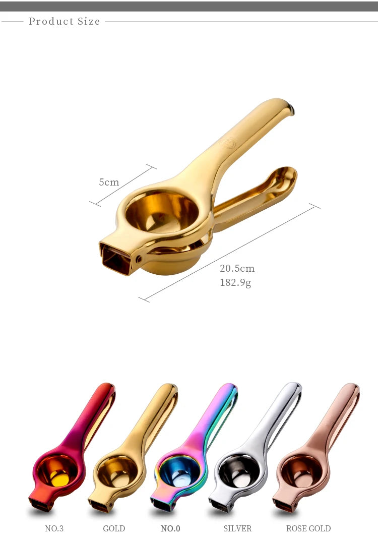 1PC Stainless steel Lemon Squeezer