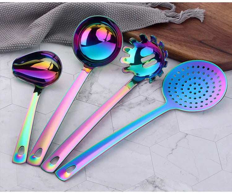 Cooking Utensils Rose Gold