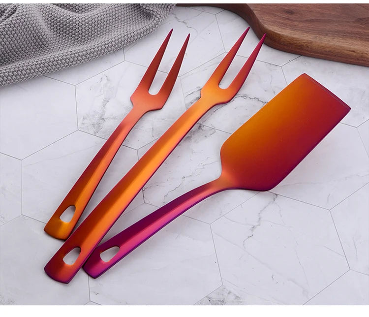 Cooking Utensils Rose Gold