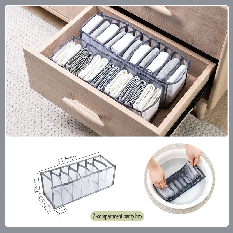 Foldable drawer home organization