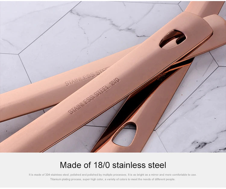 Cooking Utensils Rose Gold