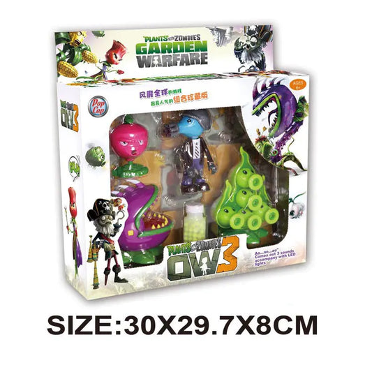 Plants vs Zombies Complete Toy Set with Figurines