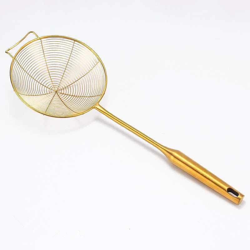 Golden Stainless Steel Skimmer