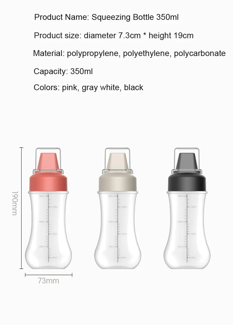 5 Hole Squeeze Bottles