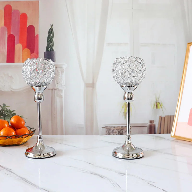 Crystal Candle Holders