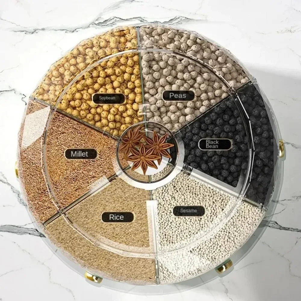 Kitchen Storage Box 360 Degree Rotating