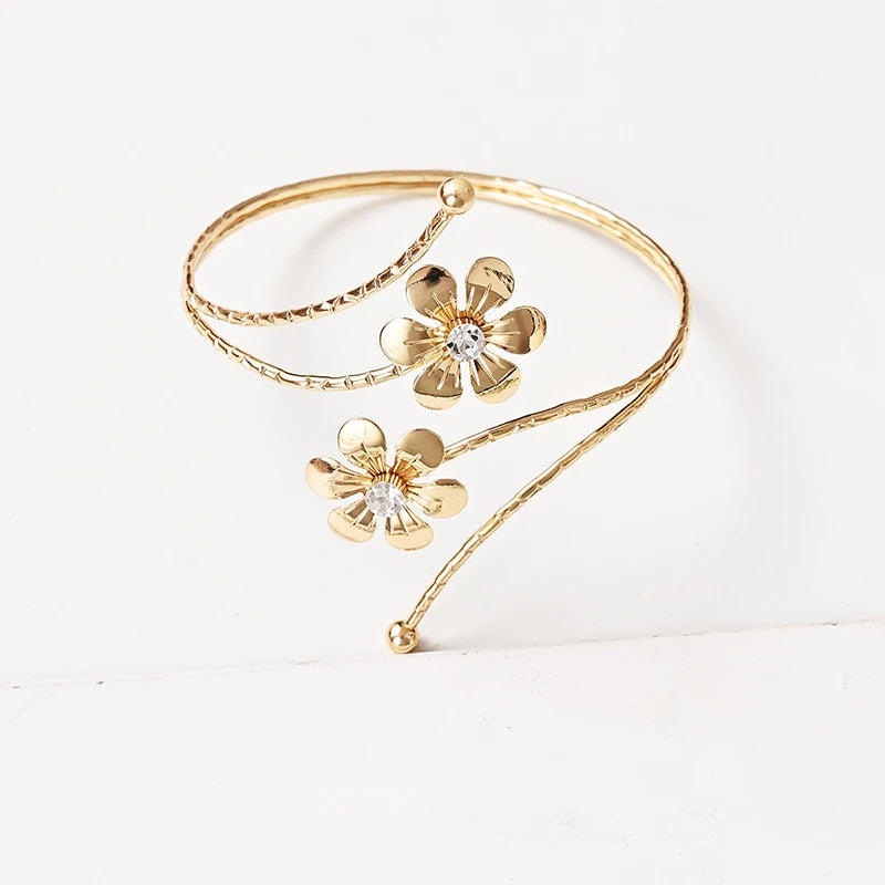 1PC Double flower curtain clip