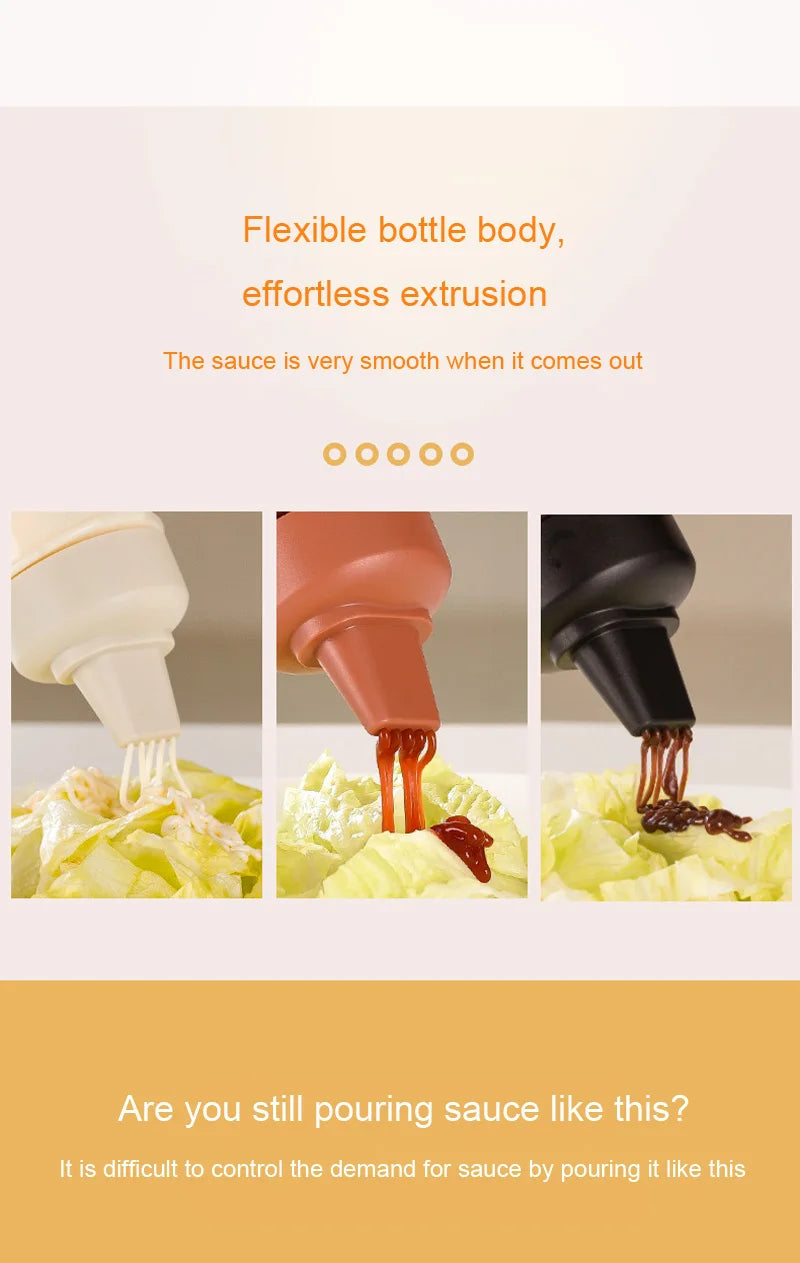 5 Hole Squeeze Bottles