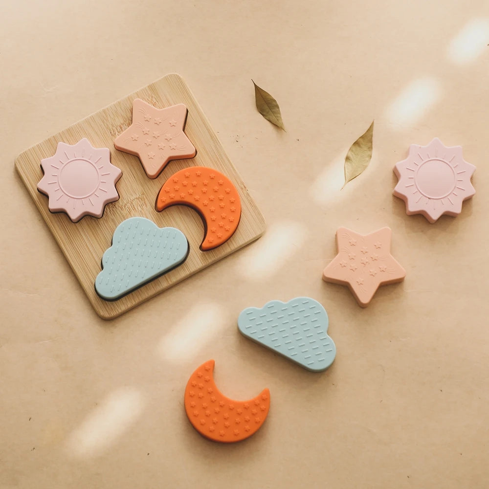 1 set Montessori Wooden Blocks