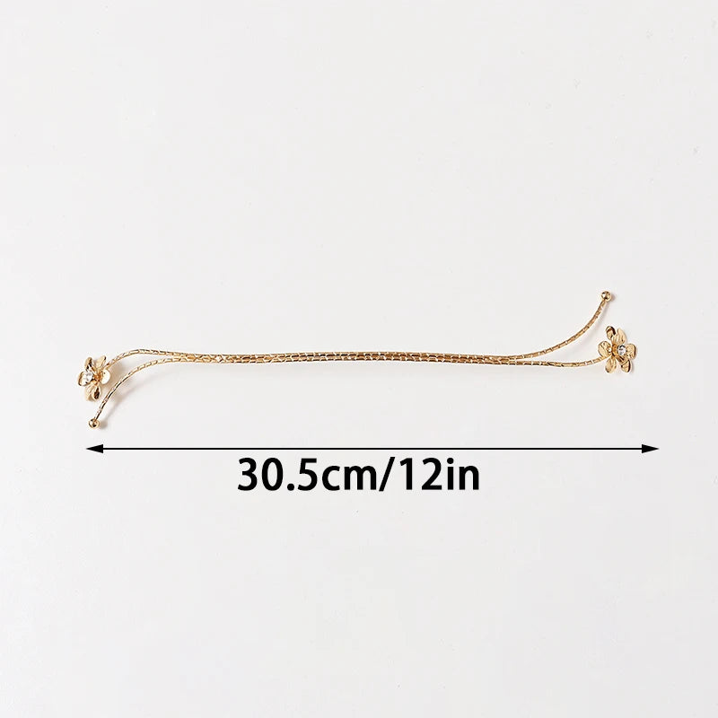 1PC Double flower curtain clip