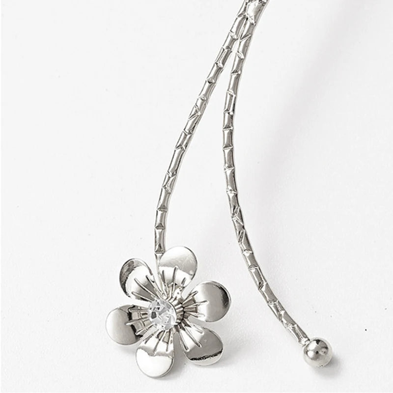 1PC Double flower curtain clip