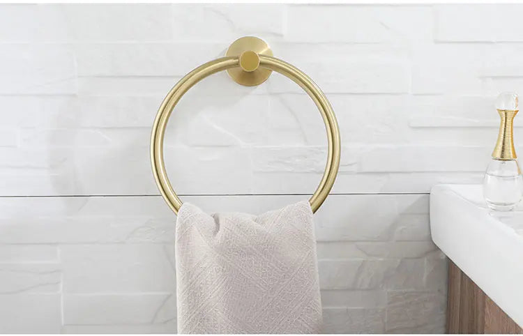 Brushed Gold Bathroom Accessories
