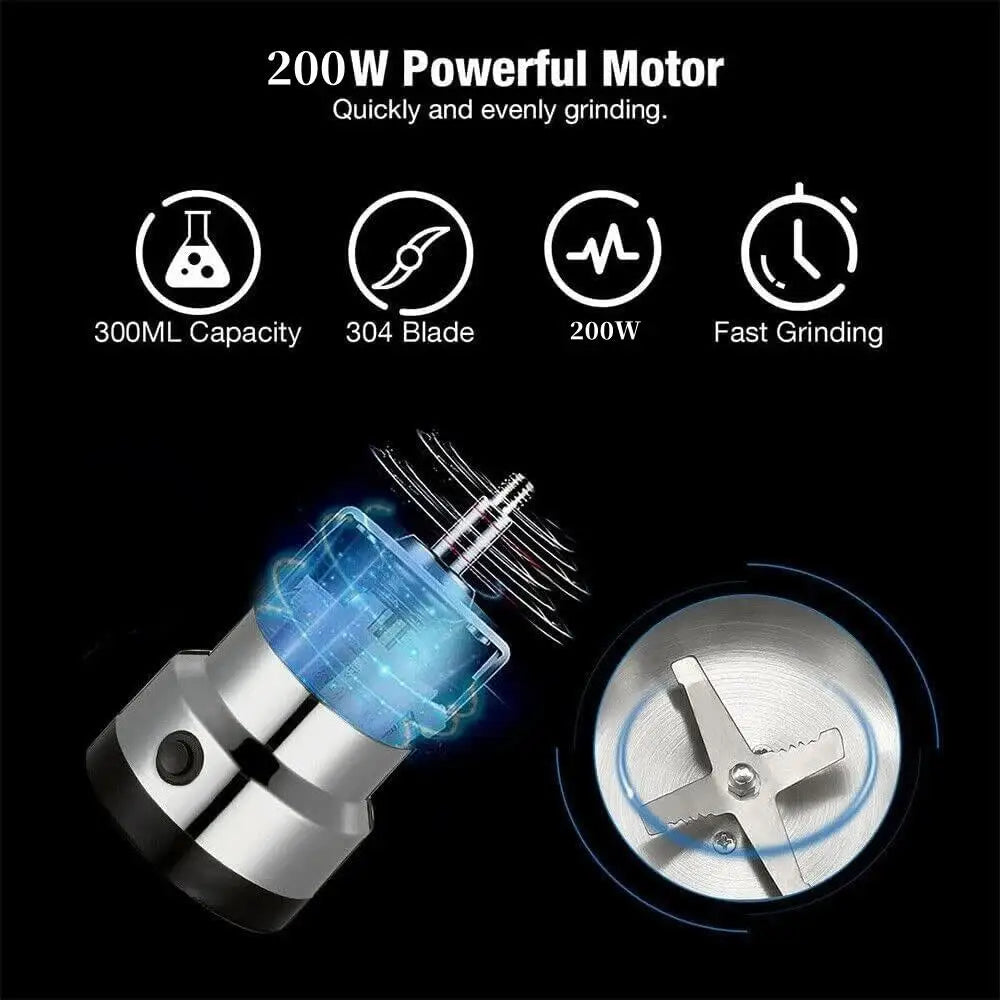 Multifunctional Electric Mini Spice Blender