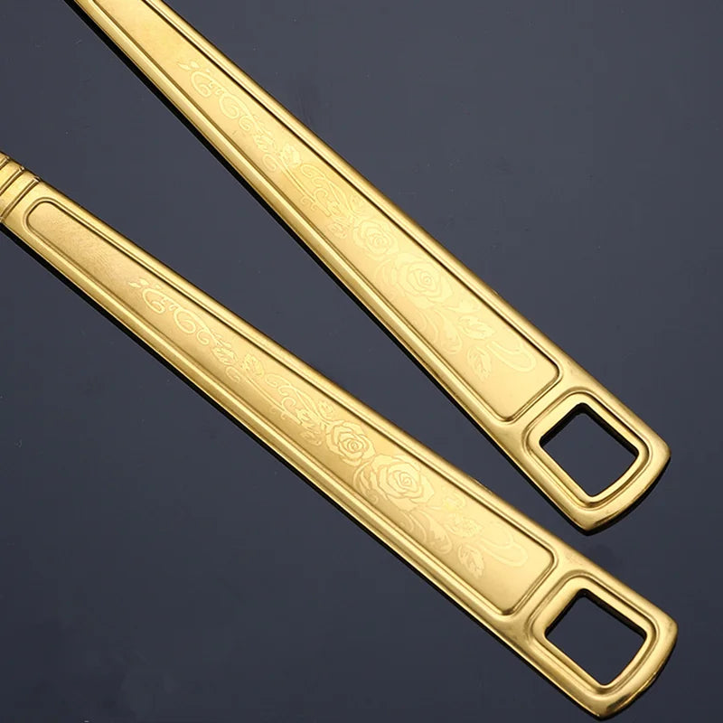 Gold Cooking Utensils