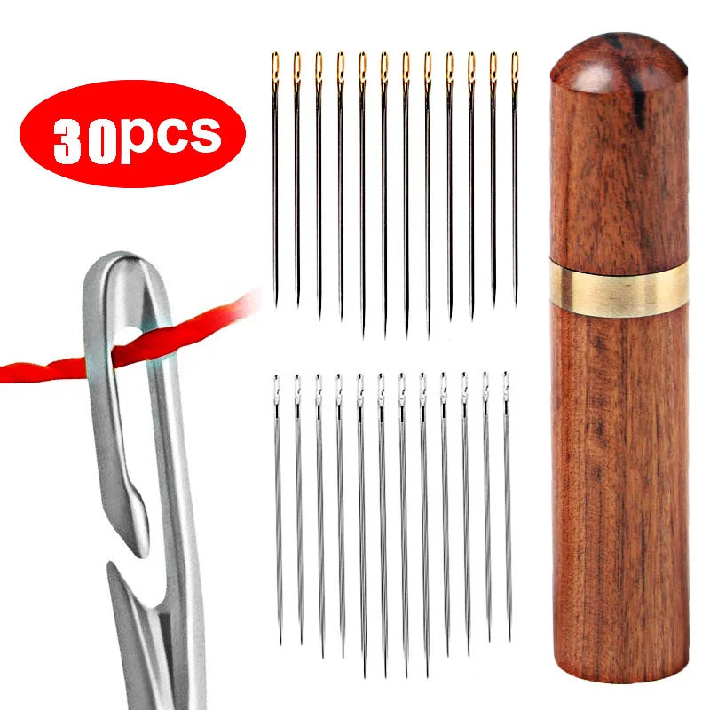 30pcs Sewing Needles
