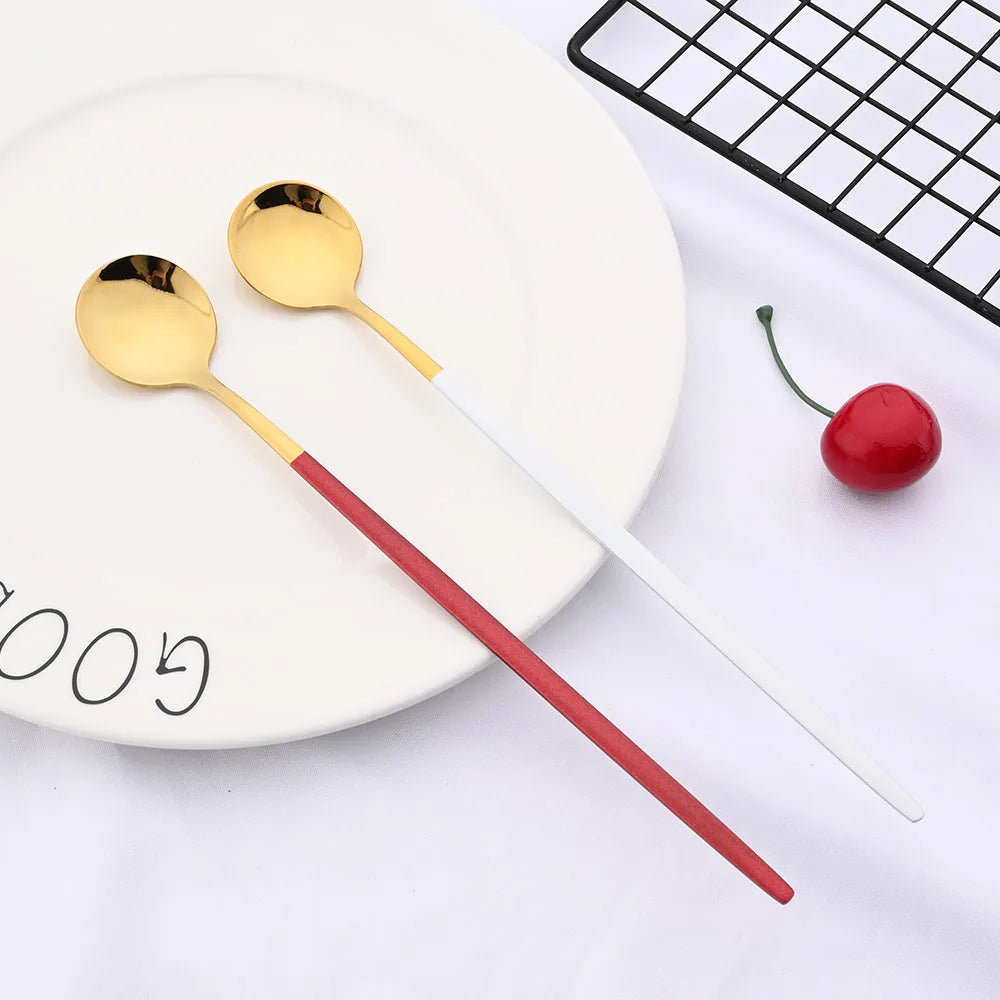 6Pcs Coffee Stirring Spoons