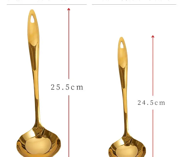 Long Handle Stainless Steel Soup Spoon