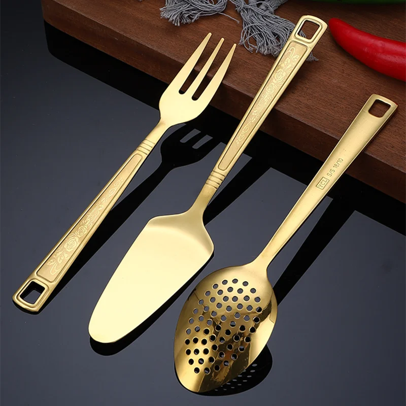 Gold Cooking Utensils