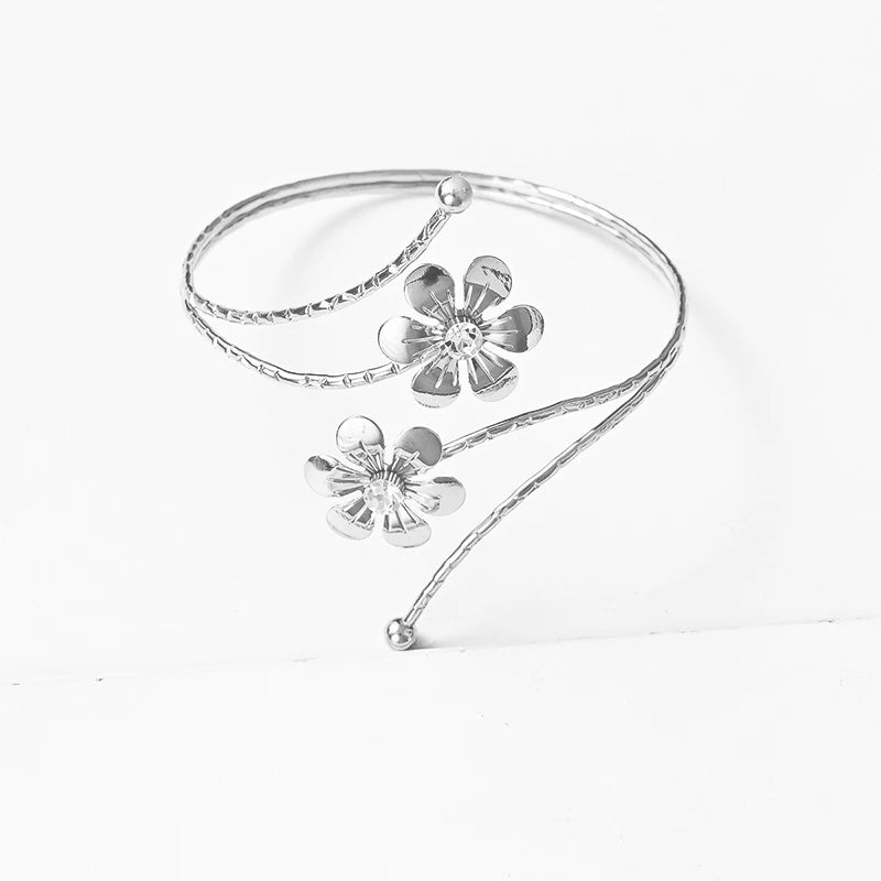 1PC Double flower curtain clip