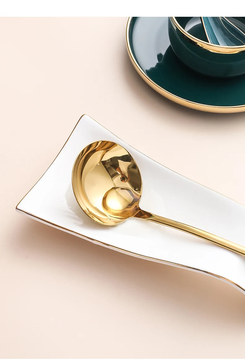 Nordic Gold Stainless Steel Spoon Chopsticks Holder