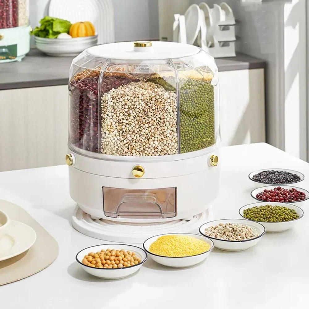 Kitchen Storage Box 360 Degree Rotating