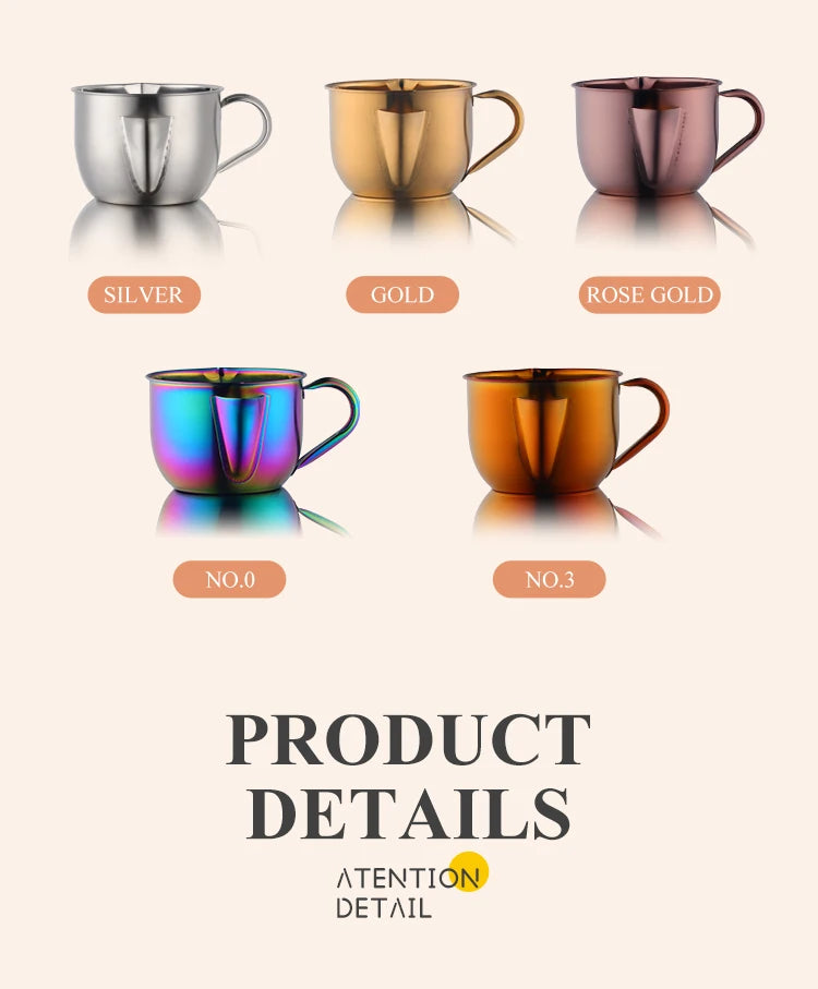 1000ML Soup Filter Stainless Steel Bowl