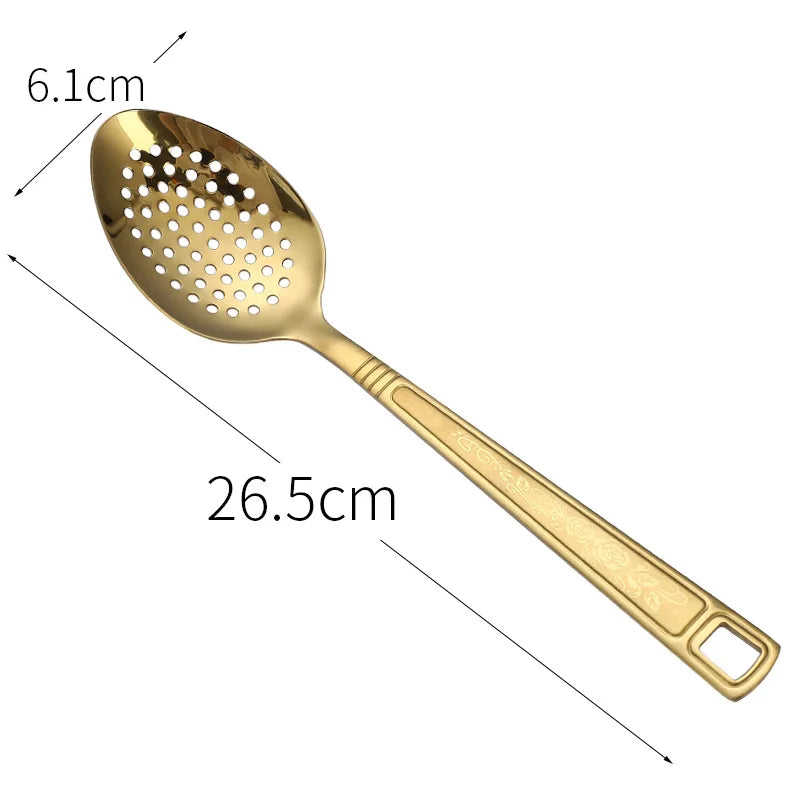 Gold Cooking Utensils