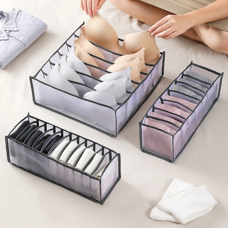 Foldable drawer home organization