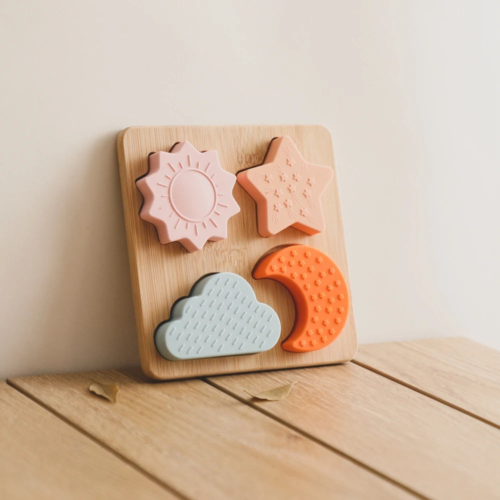 1 set Montessori Wooden Blocks