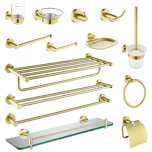 Brushed Gold Bathroom Accessories