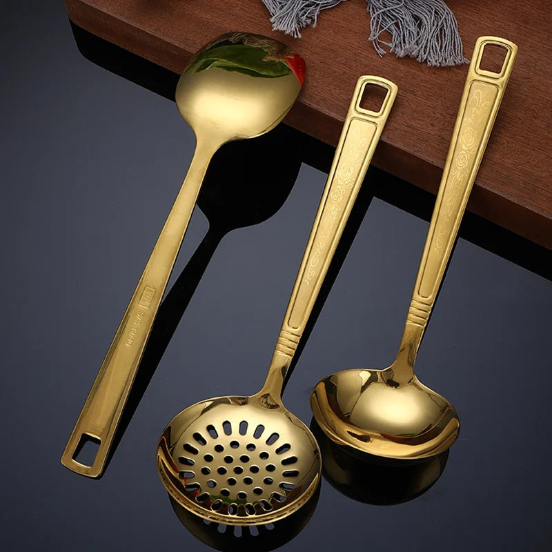Gold Cooking Utensils