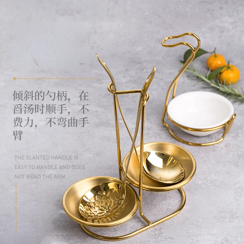 Long Handle Stainless Steel Soup Spoon