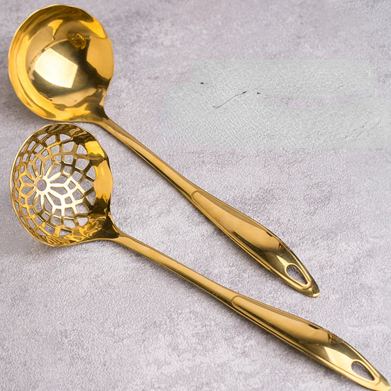 Long Handle Stainless Steel Soup Spoon