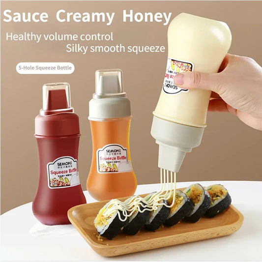 5 Hole Squeeze Bottles