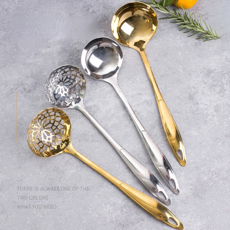 Long Handle Stainless Steel Soup Spoon