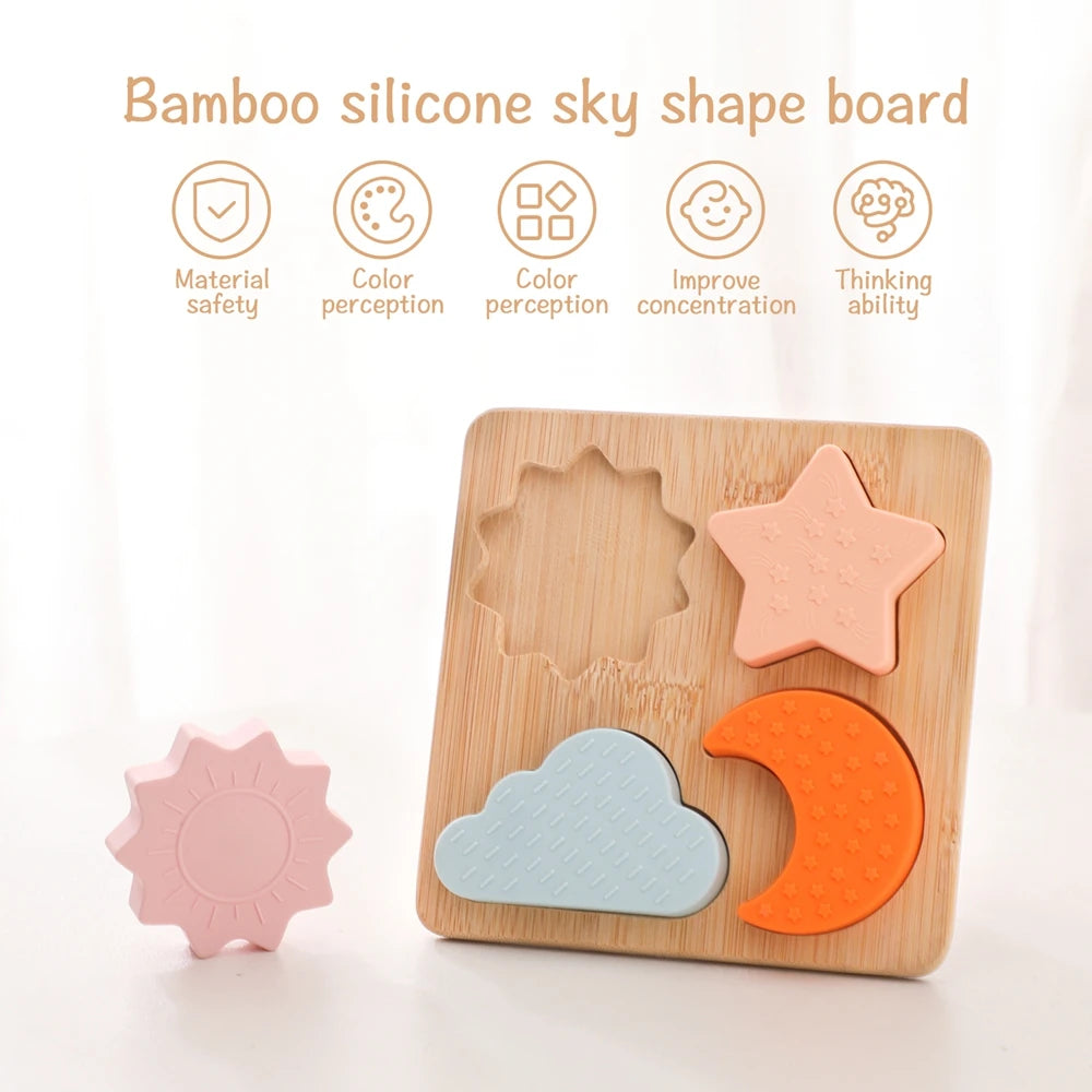 1 set Montessori Wooden Blocks