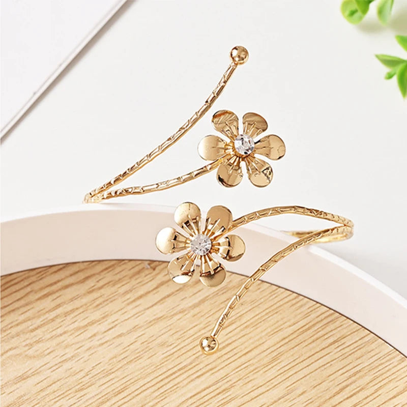 1PC Double flower curtain clip