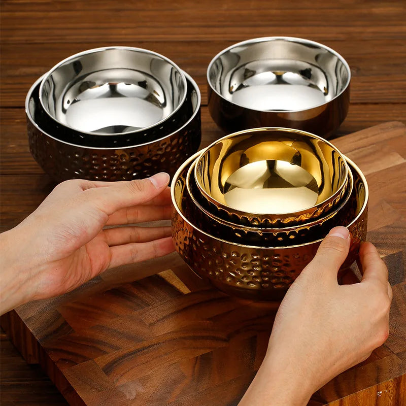 Stainless Steel Double Layer Bowls