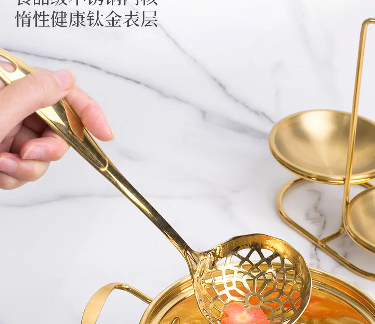 Long Handle Stainless Steel Soup Spoon