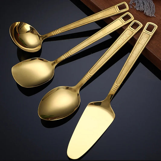 Gold Cooking Utensils