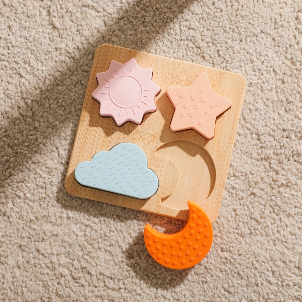 1 set Montessori Wooden Blocks