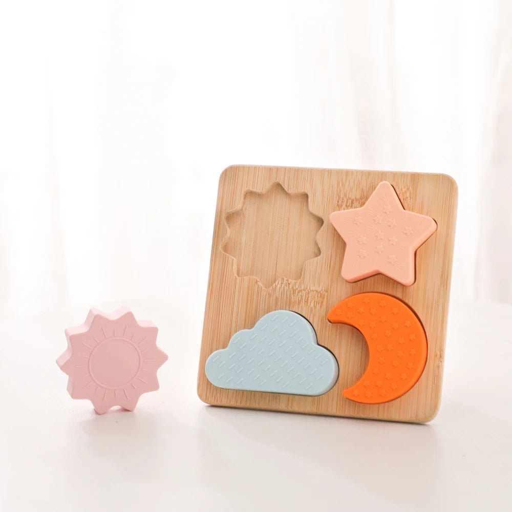 1 set Montessori Wooden Blocks